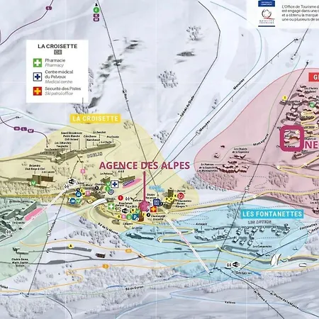 Apartment 4 Pers Avec Chambre, Casier A Skis, Balcon, Les Menuires - Fr-1-452-387
